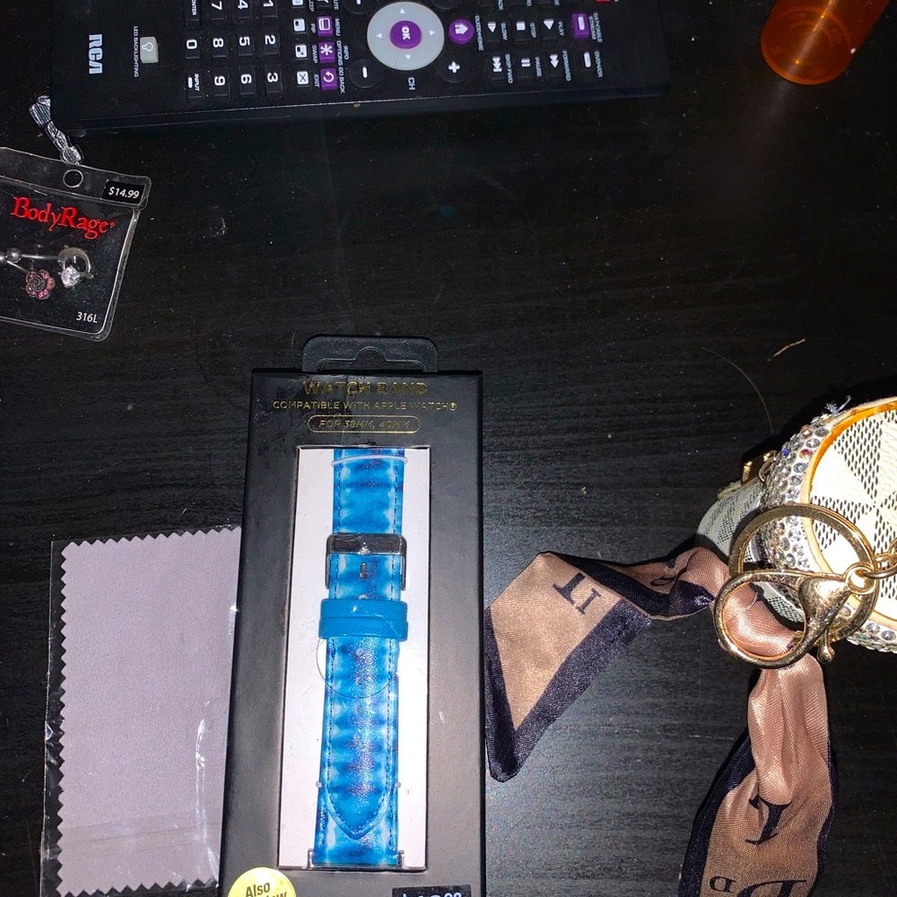 Apple Watch Blue Watch Band